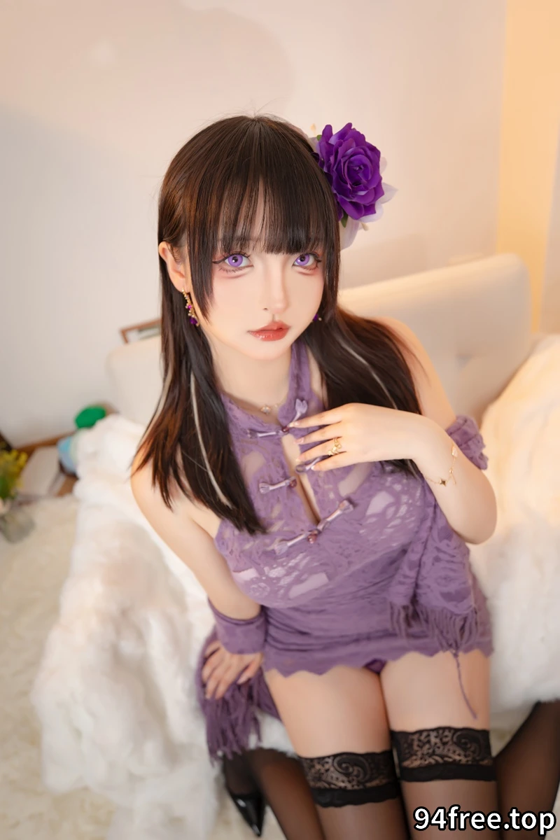 神楽坂真冬-紫色心情 [75P+2V-484MB]-就是免费