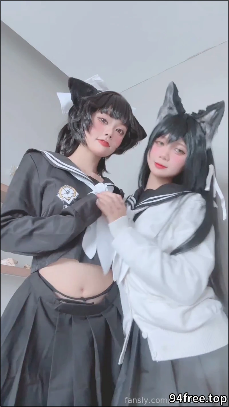 PoppaChan-✘Kawaiimeochan 双人Cosplay短视频 [24V-181MB] - 就是免费-就是免费