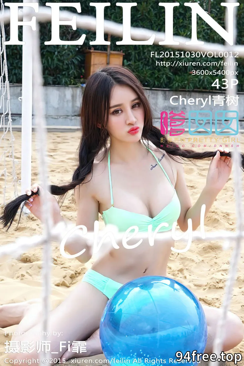 [FeiLin嗲囡囡] Vol.012 嫩模Cheryl青树排球女郎性感比基尼秀美胸写真 - 就是免费-就是免费