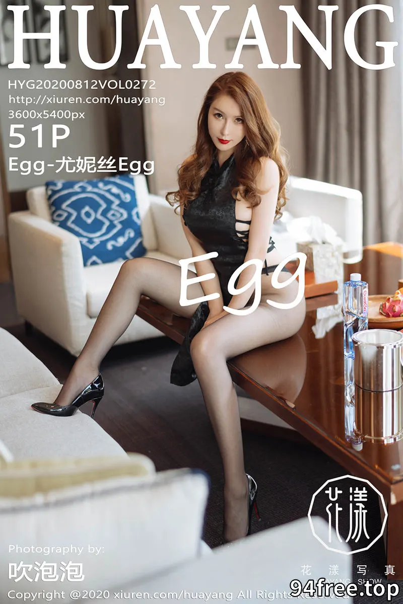 [HuaYang花漾] Vol.272 女神Egg-尤妮丝三亚旅拍性感高开旗袍秀黑丝裤袜极致诱惑写真 - 就是免费-就是免费
