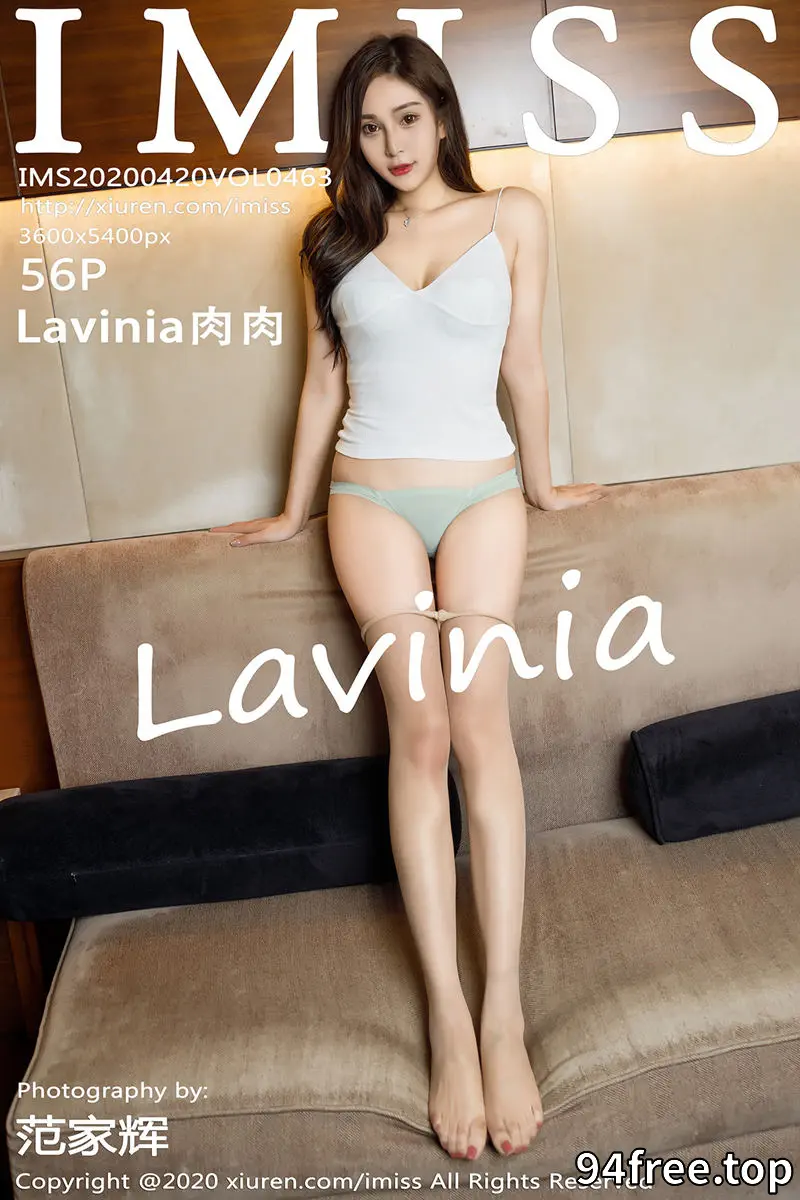 [IMiss爱蜜社] Vol.463 气质女神Lavinia肉私房床上浅色内衣秀完美身材诱惑写真 - 就是免费-就是免费
