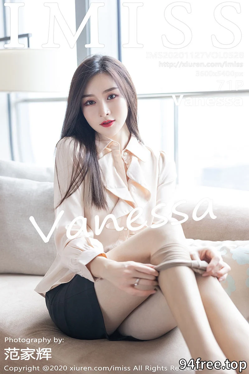 [IMiss爱蜜社] Vol.528 气质美女Vanessa经典职场制服主题沙发上性感内衣完美诱惑写真 - 就是免费-就是免费