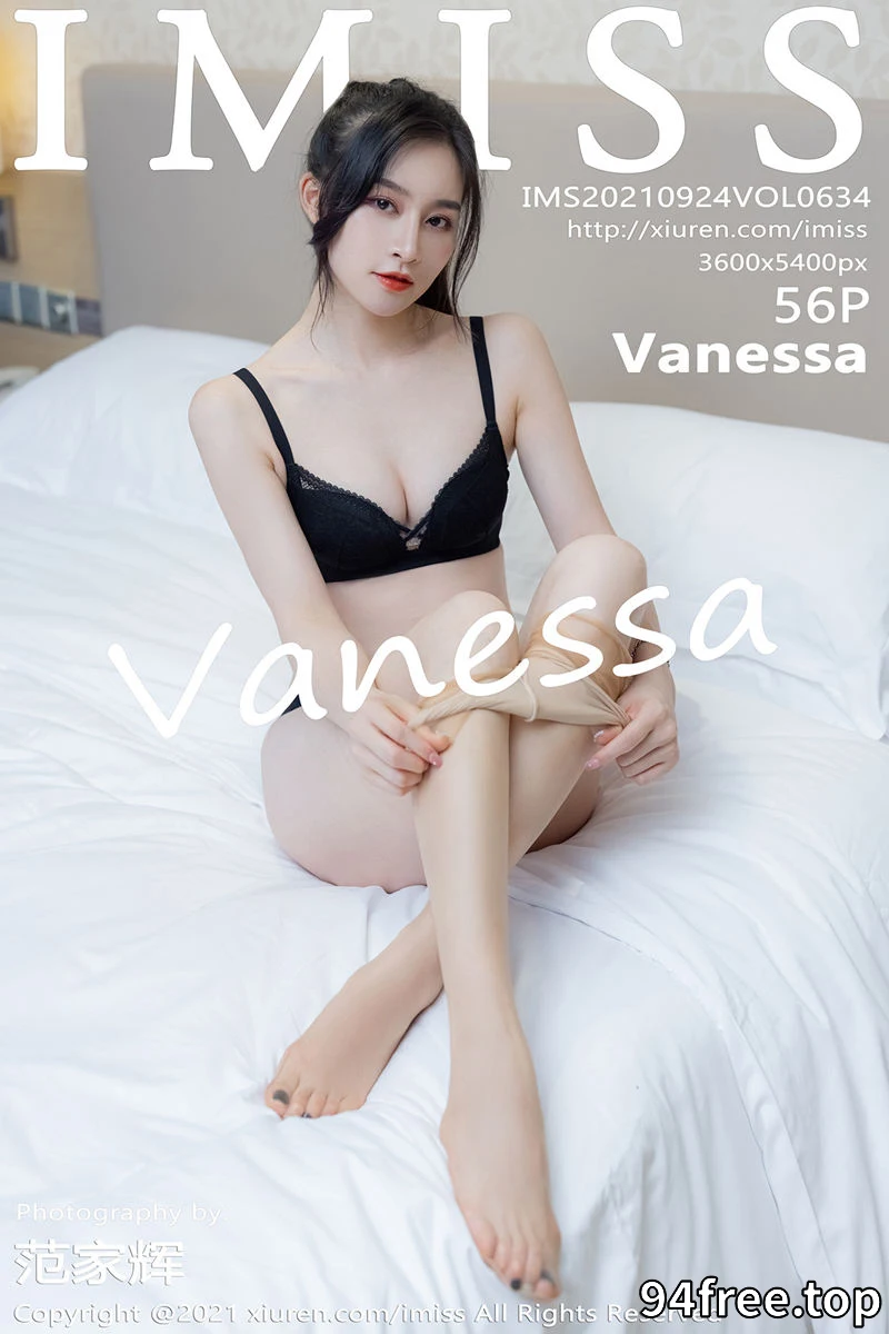[IMiss爱蜜社] Vol.634 气质美女Vanessa私房脱典雅制服露性感黑色内衣完美诱惑写真 - 就是免费-就是免费