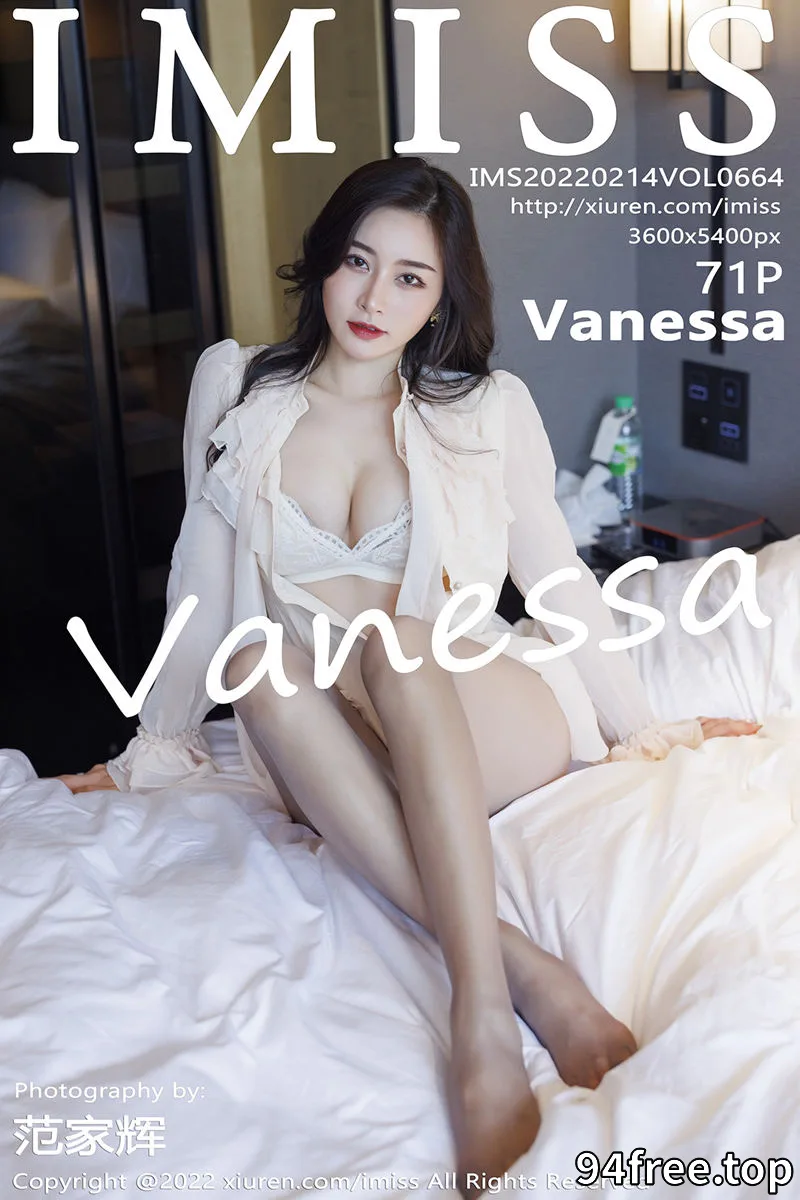[IMiss爱蜜社] Vol.664 气质美女Vanessa脱典雅白色服饰露蕾丝内衣原色丝袜诱惑写真 - 就是免费-就是免费