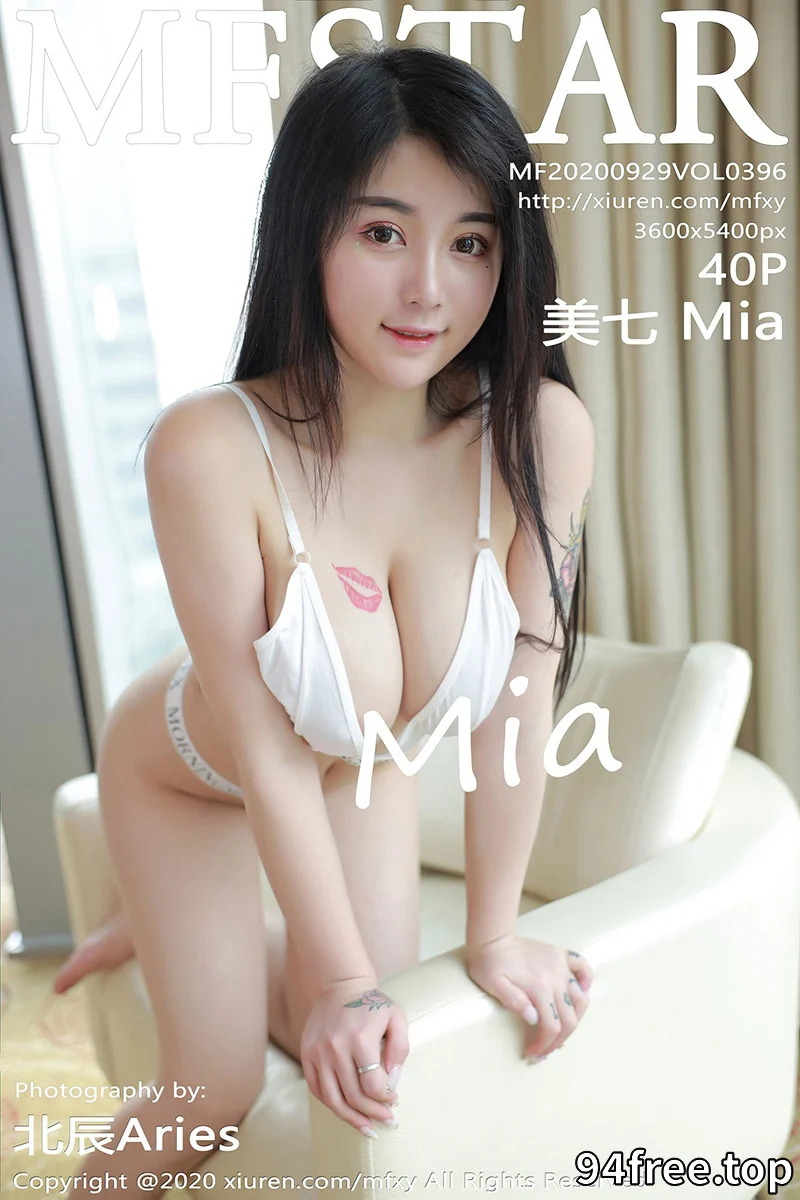 [MFStar模范学院] Vol.396 嫩模美七Mia私房性感白色内衣秀丰腴身材热辣诱惑写真 - 就是免费-就是免费