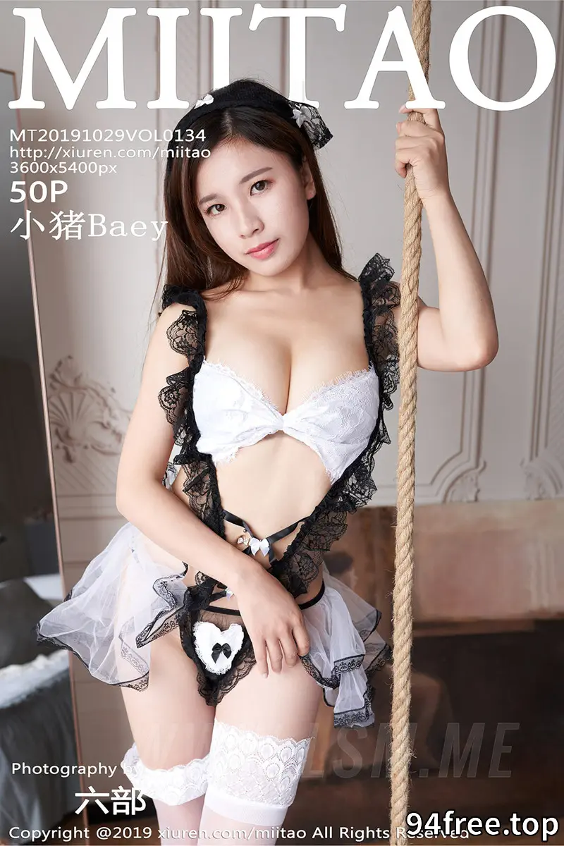[MiiTao蜜桃社] Vol.134 嫩模小猪Baey私房蕾丝内衣配白丝袜秀完美身材豪乳诱惑写真 - 就是免费-就是免费