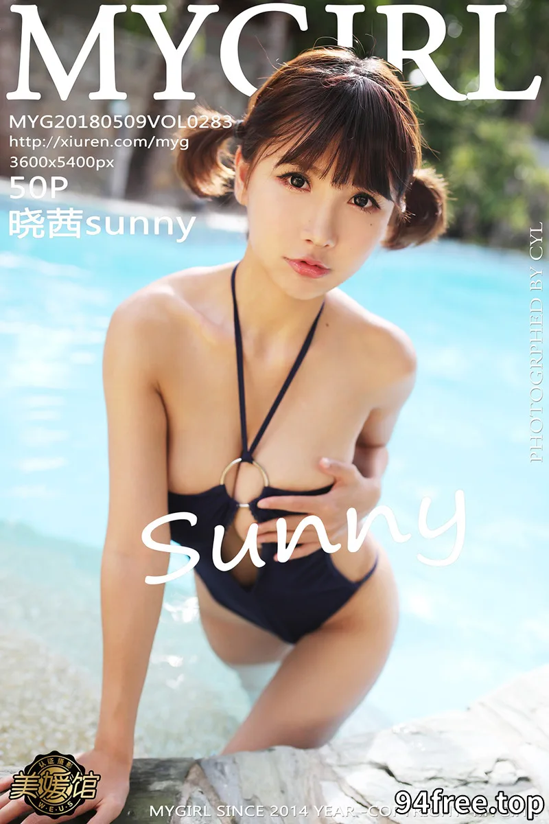 [MyGirl美媛馆] Vol.283 女神晓茜sunny海边性感比基尼秀傲人胸器清爽迷人写真 - 就是免费-就是免费