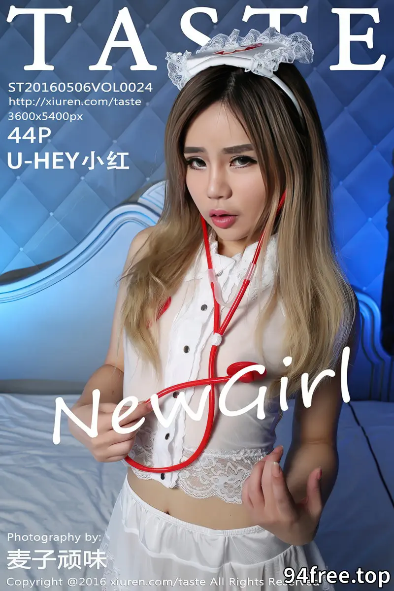 [Taste顽味生活] Vol.024 嫩模U-HEY小红性感护士装真空凸点诱惑白色网袜写真 - 就是免费-就是免费