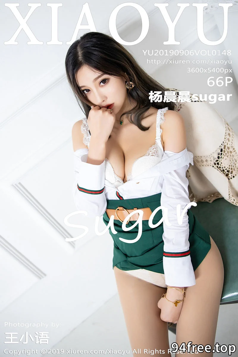 [XiaoYu语画界] VOL.148 女神杨晨晨sugar私房白衬衣半露豪乳超薄肉丝裤袜惹火诱惑写真 - 就是免费-就是免费