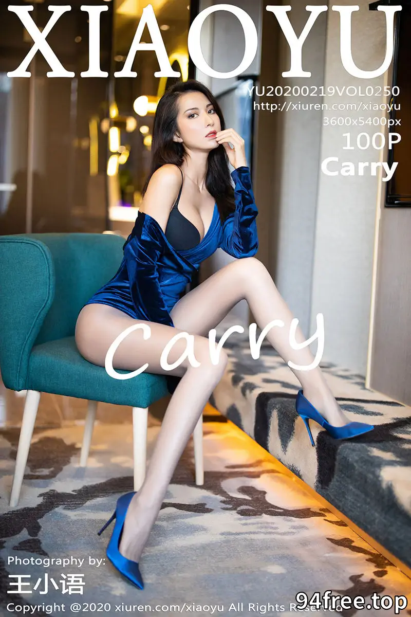 [XiaoYu语画界] Vol.250 气质女神Carry私房高叉连体衣配超薄黑丝秀美腿诱惑写真 - 就是免费-就是免费