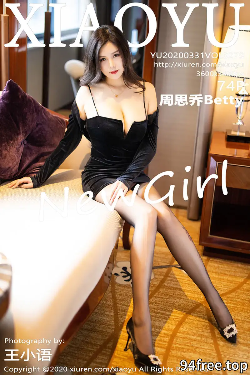 [XiaoYu语画界] Vol.279 嫩模周思乔Betty私房白色吊带内衣露傲人豪乳火辣诱惑写真 - 就是免费-就是免费
