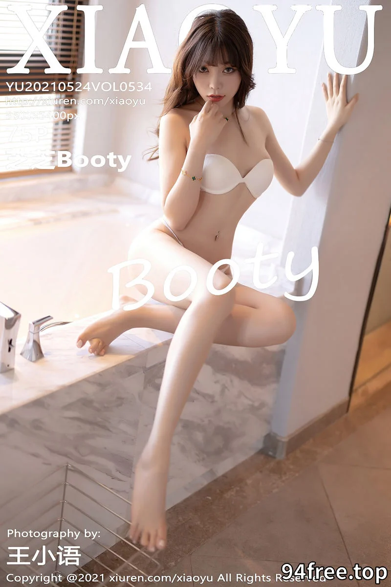 [XiaoYu语画界] Vol.534 女神芝芝Booty青岛旅拍白色内衣配开档白丝裤袜极致魅惑写真 - 就是免费-就是免费