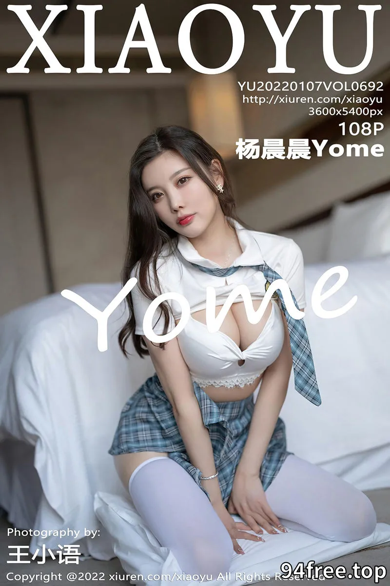 [XiaoYu语画界] Vol.692 女神杨晨晨sugar学生制服主题格子裙下超薄肉丝惹火诱惑写真 - 就是免费-就是免费