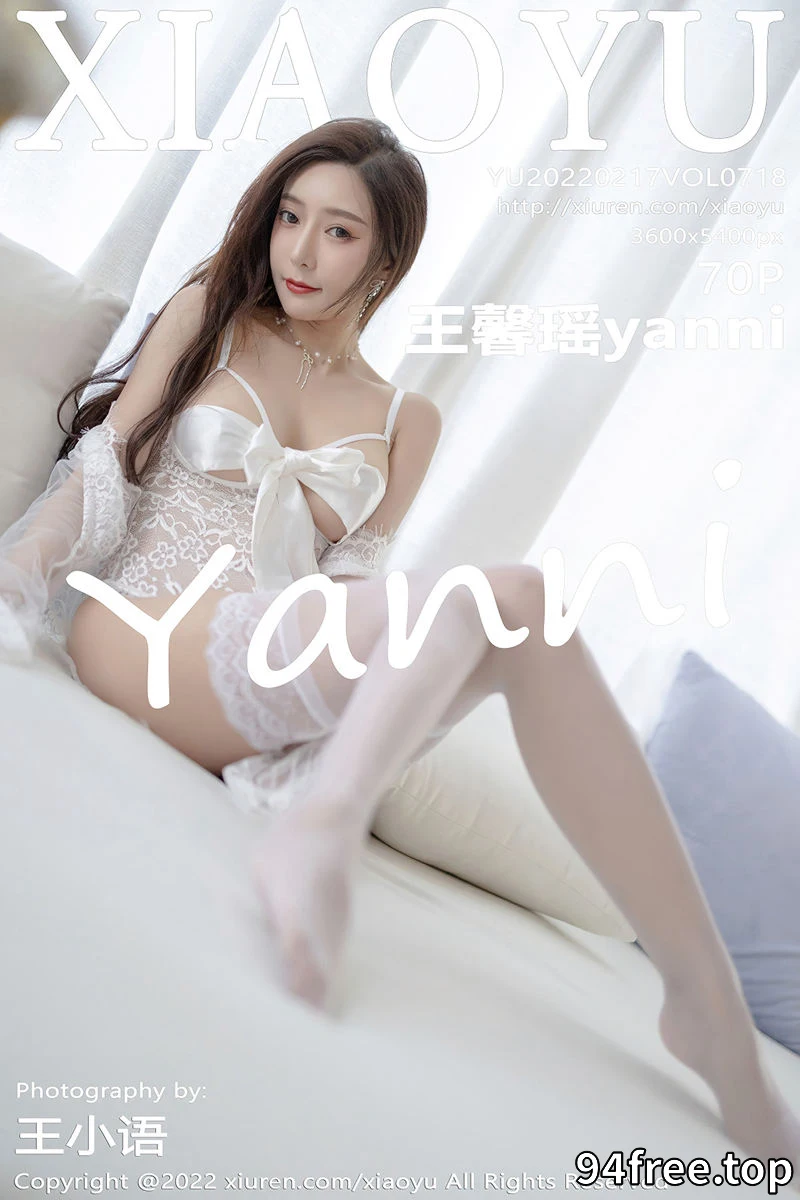 [XiaoYu语画界] Vol.718 女神王馨瑶yanni云南心愿旅拍私房缕空情趣内衣配蕾丝袜诱惑写真 - 就是免费-就是免费