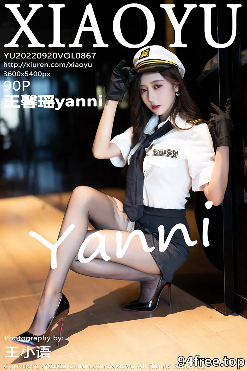 [XiaoYu语画界] Vol.867女神王馨瑶yanni韩国女警官制服露蕾丝内衣配破烂黑丝诱惑写真 - 就是免费-就是免费