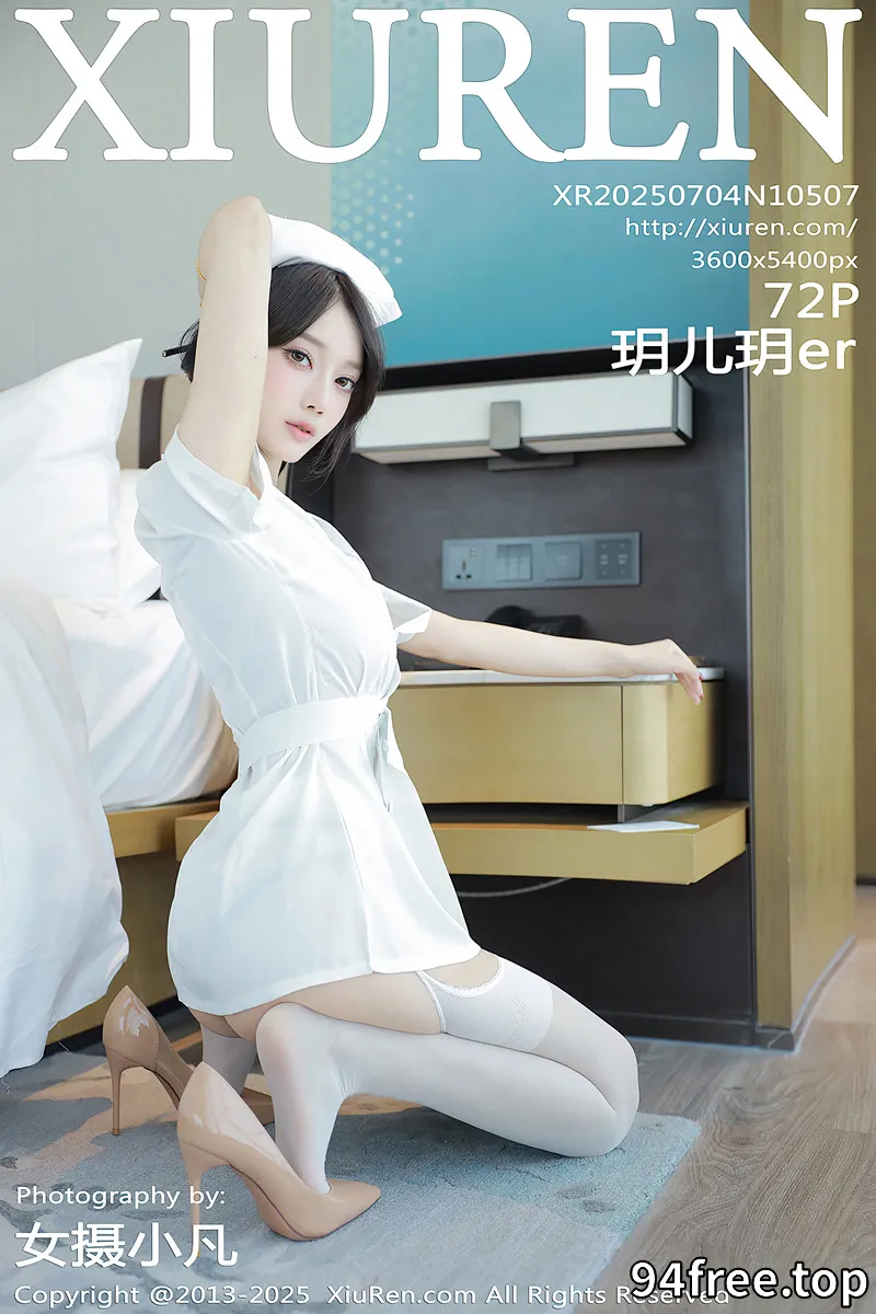 [XiuRen秀人网] NO.10507 模特玥儿玥er性感白色护士制服配白丝吊袜秀曼妙身姿诱惑写真 - 就是免费-就是免费
