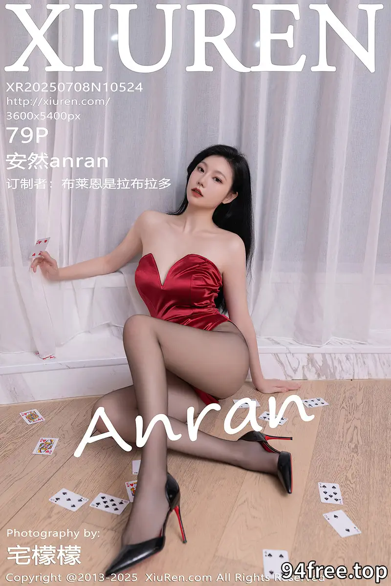 [XiuRen秀人网] NO.10524 模特安然anran性感红色兔女郎装配超薄黑丝秀曼妙身姿诱惑写真 - 就是免费-就是免费