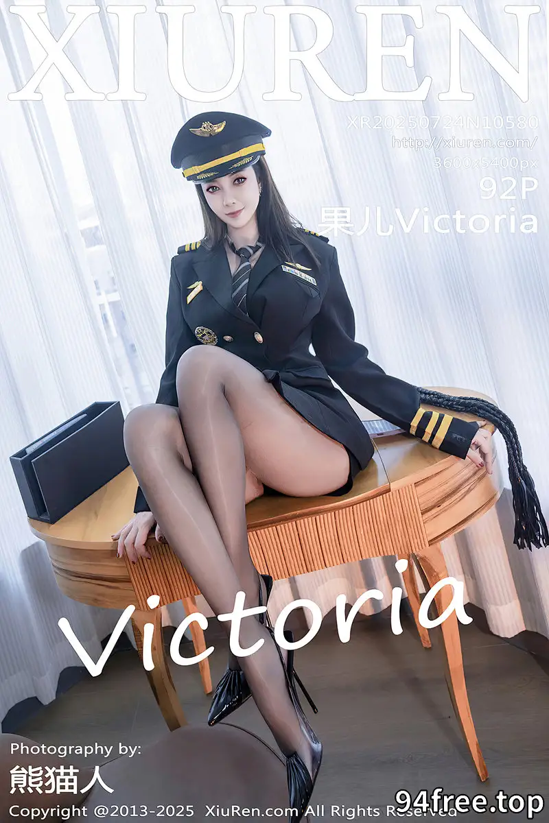 [XiuRen秀人网] NO.10580 御姐果儿Victoria性感黑色情趣内衣配超薄黑丝秀惹火身材诱惑写真 - 就是免费-就是免费