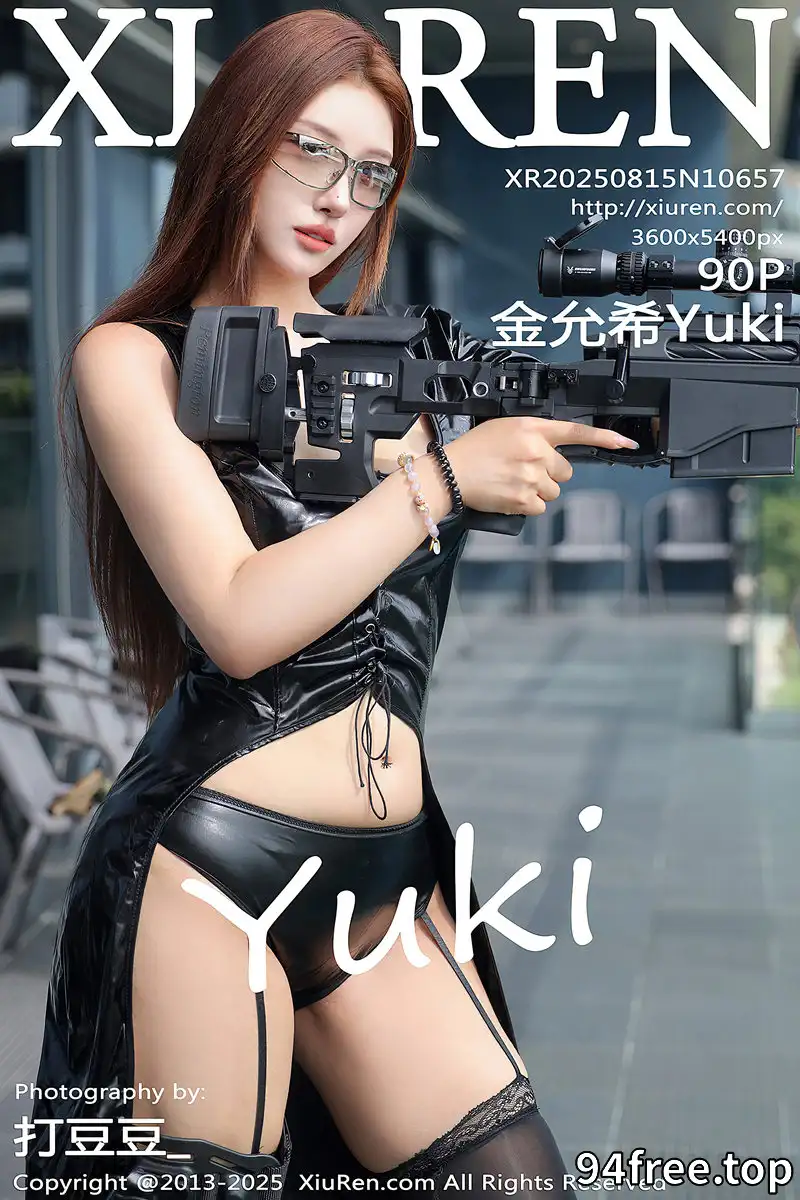 [XiuRen秀人网] NO.10657 模特金允希Yuki性感黑色皮衣配黑丝吊袜秀完美身材撩人诱惑写真 - 就是免费-就是免费