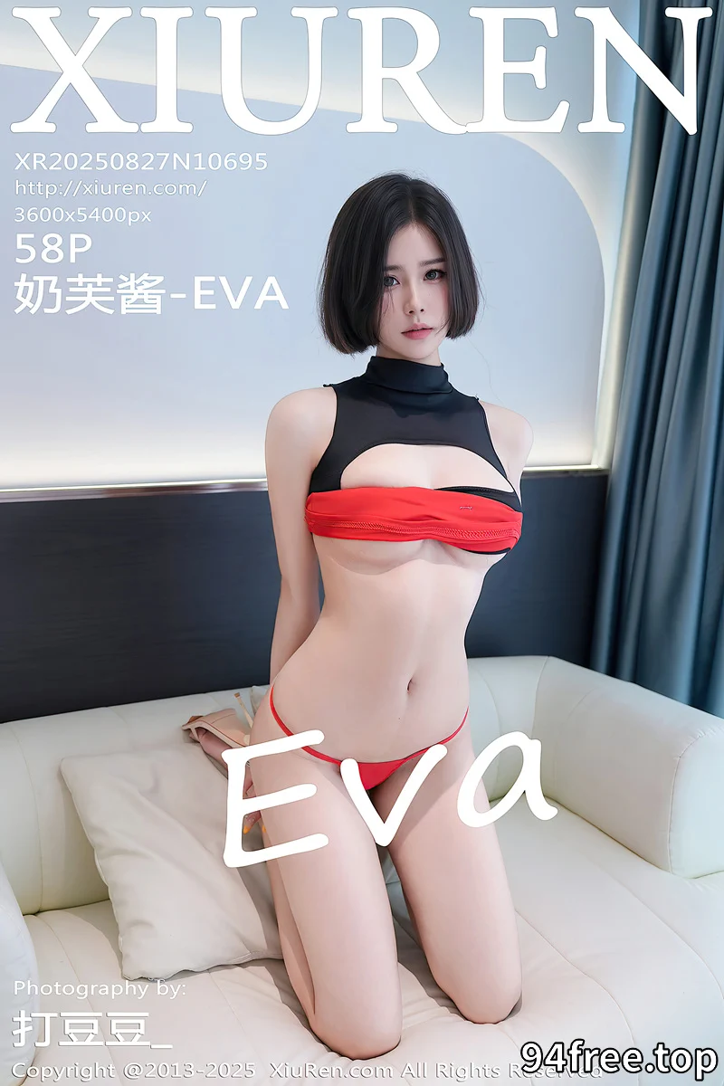 [XiuRen秀人网] NO.10695 模特奶芙酱-EVA性感红黑情趣服饰露红色内裤秀曼妙身材诱惑写真 - 就是免费-就是免费