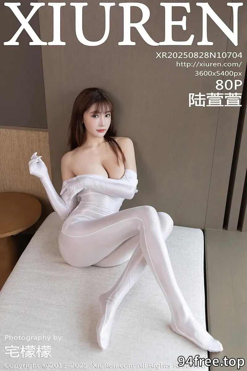 [XiuRen秀人网] NO.10704 模特陆萱萱性感白色情趣旗袍露白色连体衣秀完美身材诱惑写真 - 就是免费-就是免费