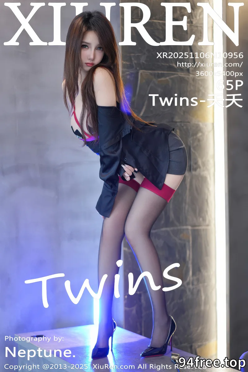 [XiuRen秀人网] NO.10956 模特Twins-夭夭性感红色情趣内衣配黑丝吊袜秀曼妙身姿诱惑写真-就是免费
