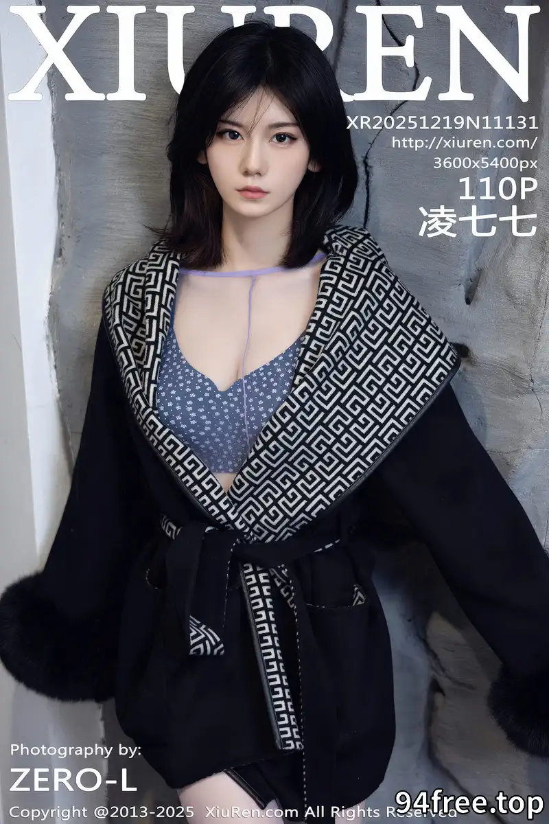 [XiuRen秀人网] NO.11131 模特凌七七性感紫色超薄连体丝袜露圆点内衣秀曼妙身材诱惑写真-就是免费