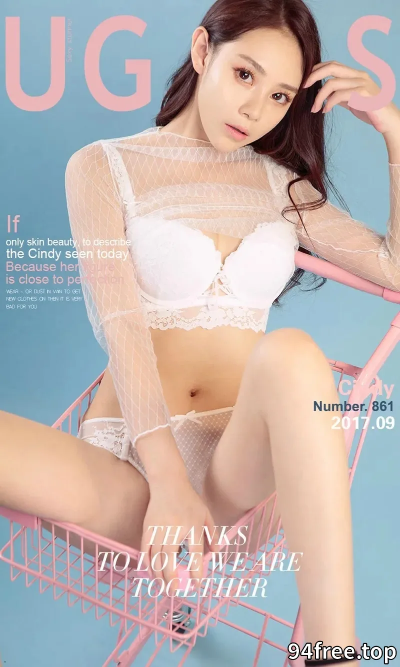 [Ugirls爱尤物] NO.861 嫩模Cindy白色缕空上衣露半球秀完美身材豪乳翘臀诱惑写真 - 就是免费-就是免费