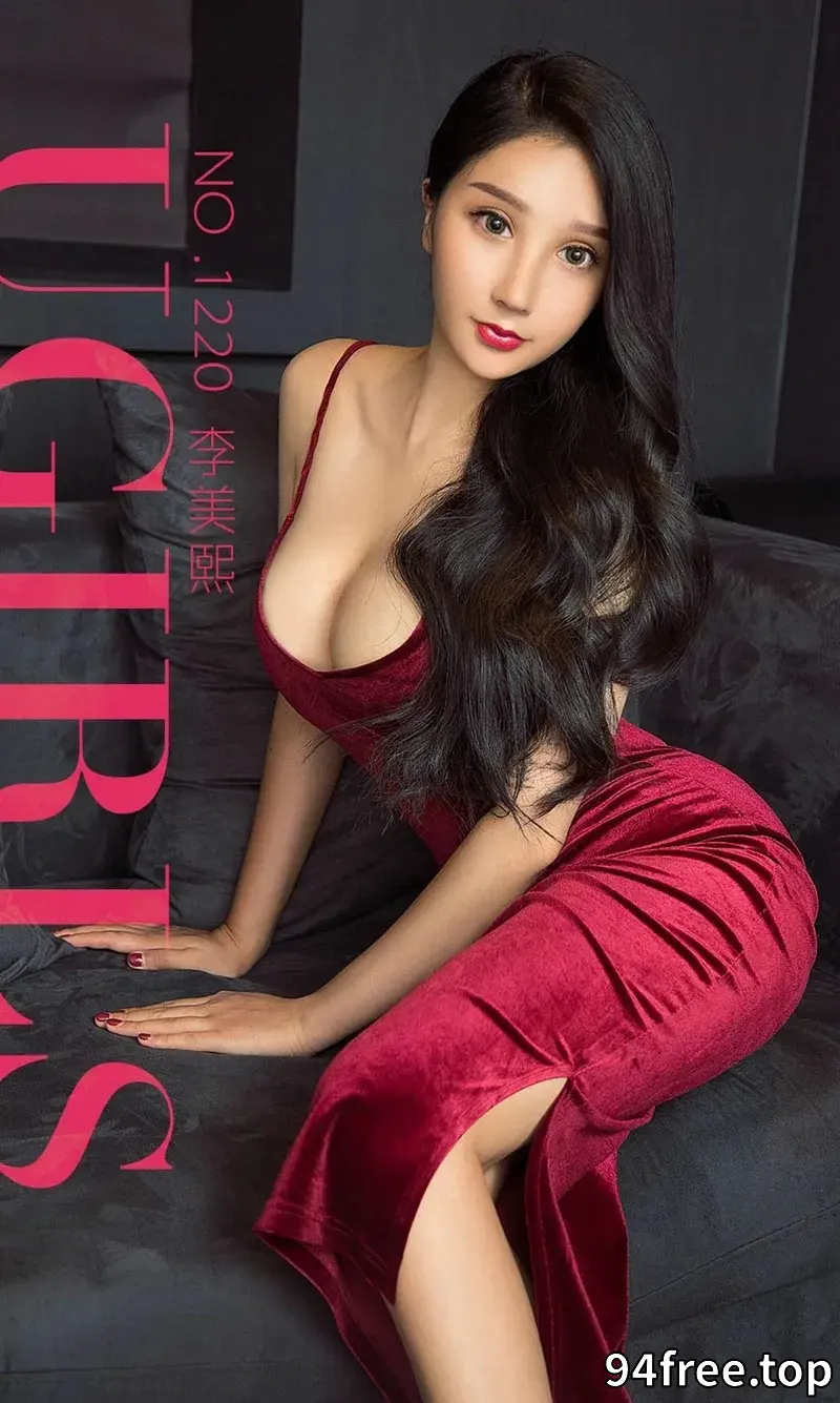 [Ugirls爱尤物] NO.1220 嫩模李美熙私房黑色情趣内衣配吊带黑丝完美诱惑写真 - 就是免费-就是免费