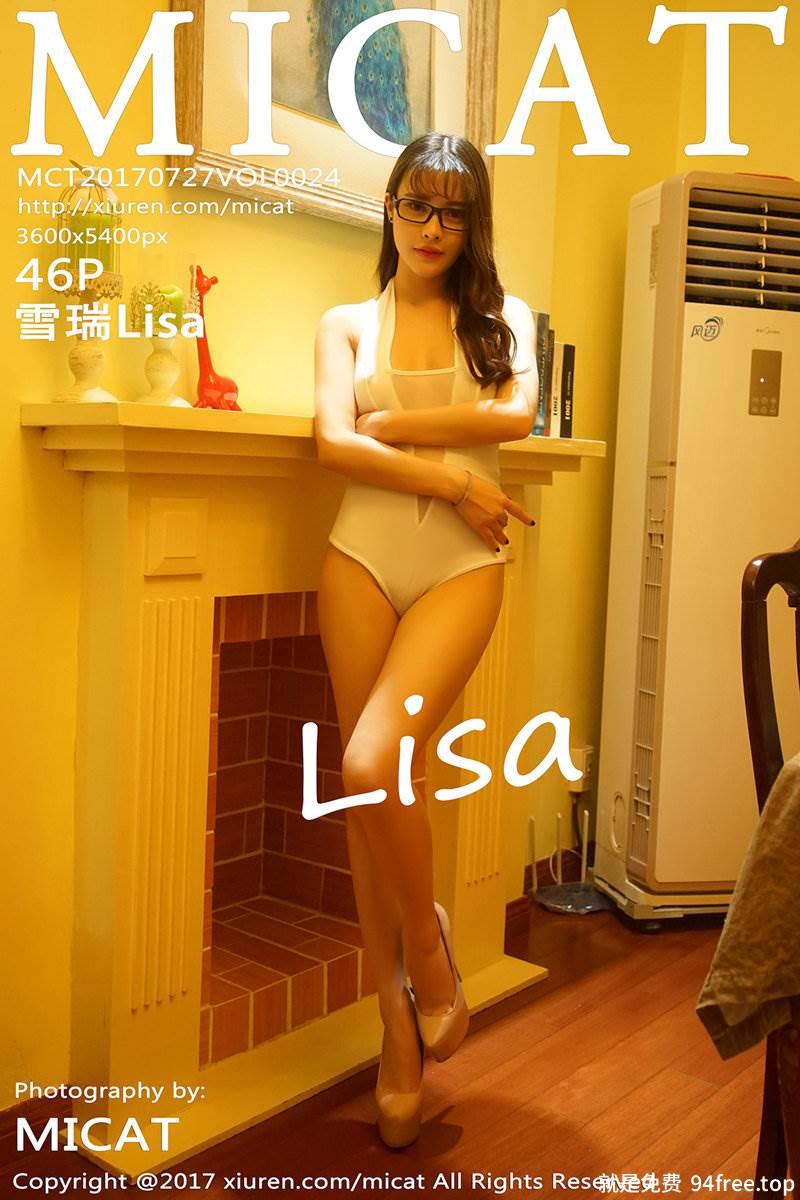 [MICAT猫萌榜] Vol.024 嫩模雪瑞Lisa超薄高叉连体内衣透视秀美乳丝袜主题诱惑写真-就是免费