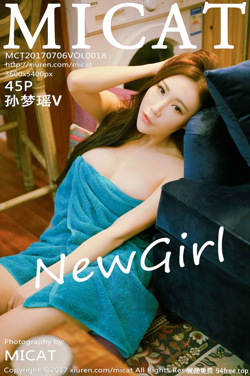 [MICAT猫萌榜] Vol.018 美女主播孙梦瑶V黑丝美腿+浴袍裹身秀完美曲线诱惑写真-就是免费