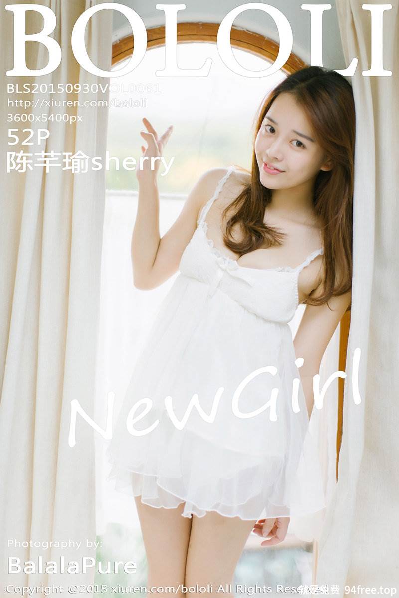 [BoLoli波萝社] Vol.061 嫩模陈芊瑜_sherry白色蕾丝内衣秀美胸妩媚诱惑写真-就是免费