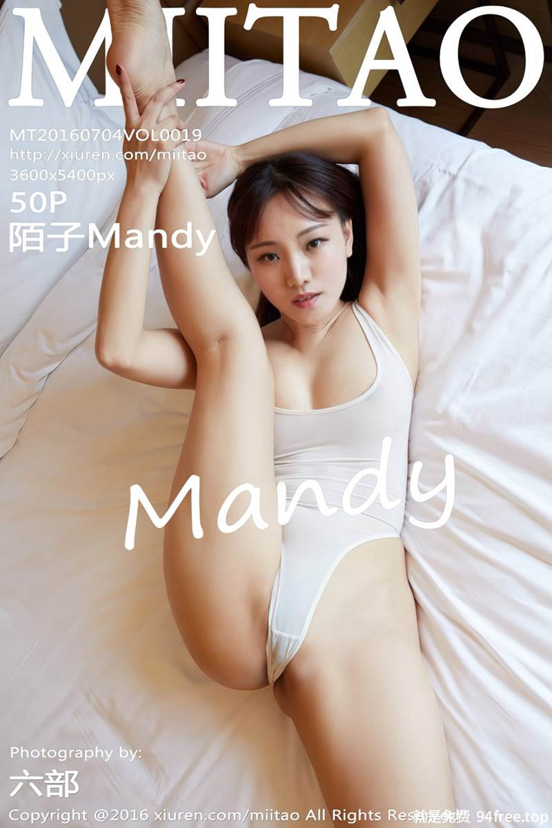 [MiiTao蜜桃社] Vol.019 嫩模陌子Mandy黑丝展高挑身材全裸秀美乳翘臀写真-就是免费