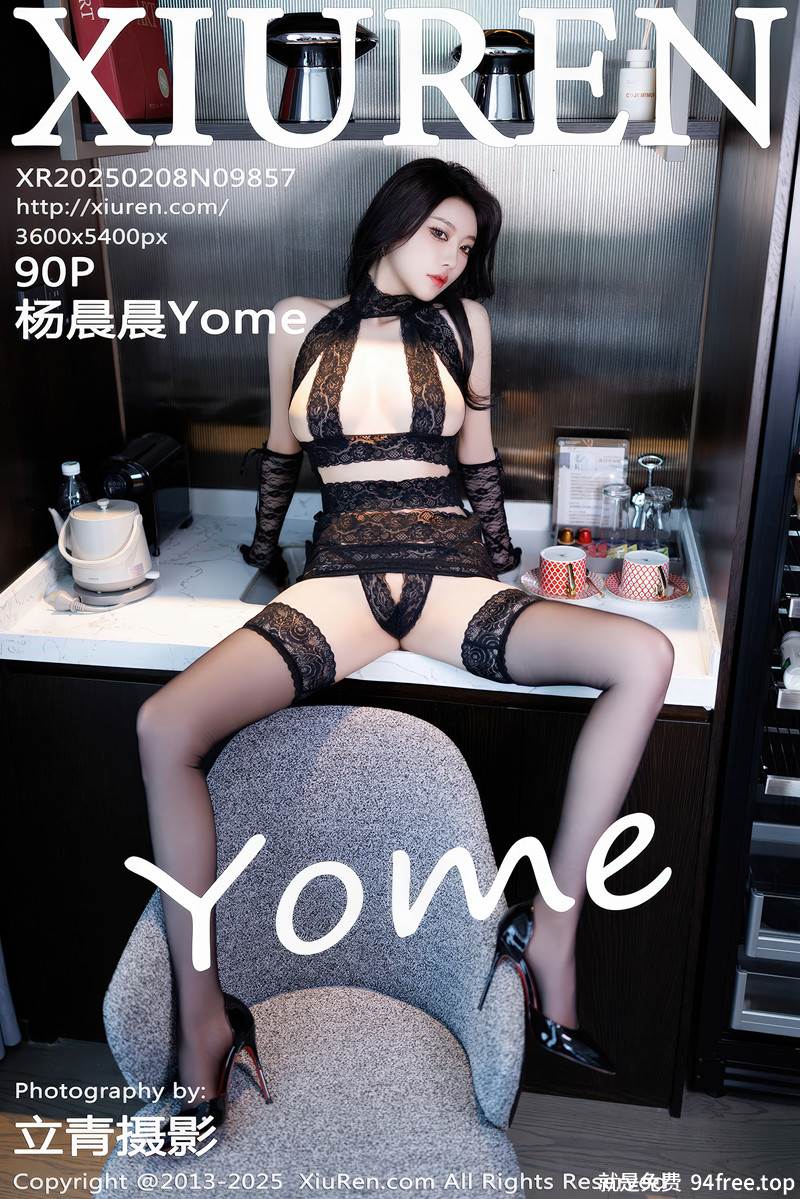 [XiuRen秀人网] NO.9857 女神杨晨晨Yome性感OL服饰+黑色情趣内衣秀丰腴身材诱惑写真-就是免费