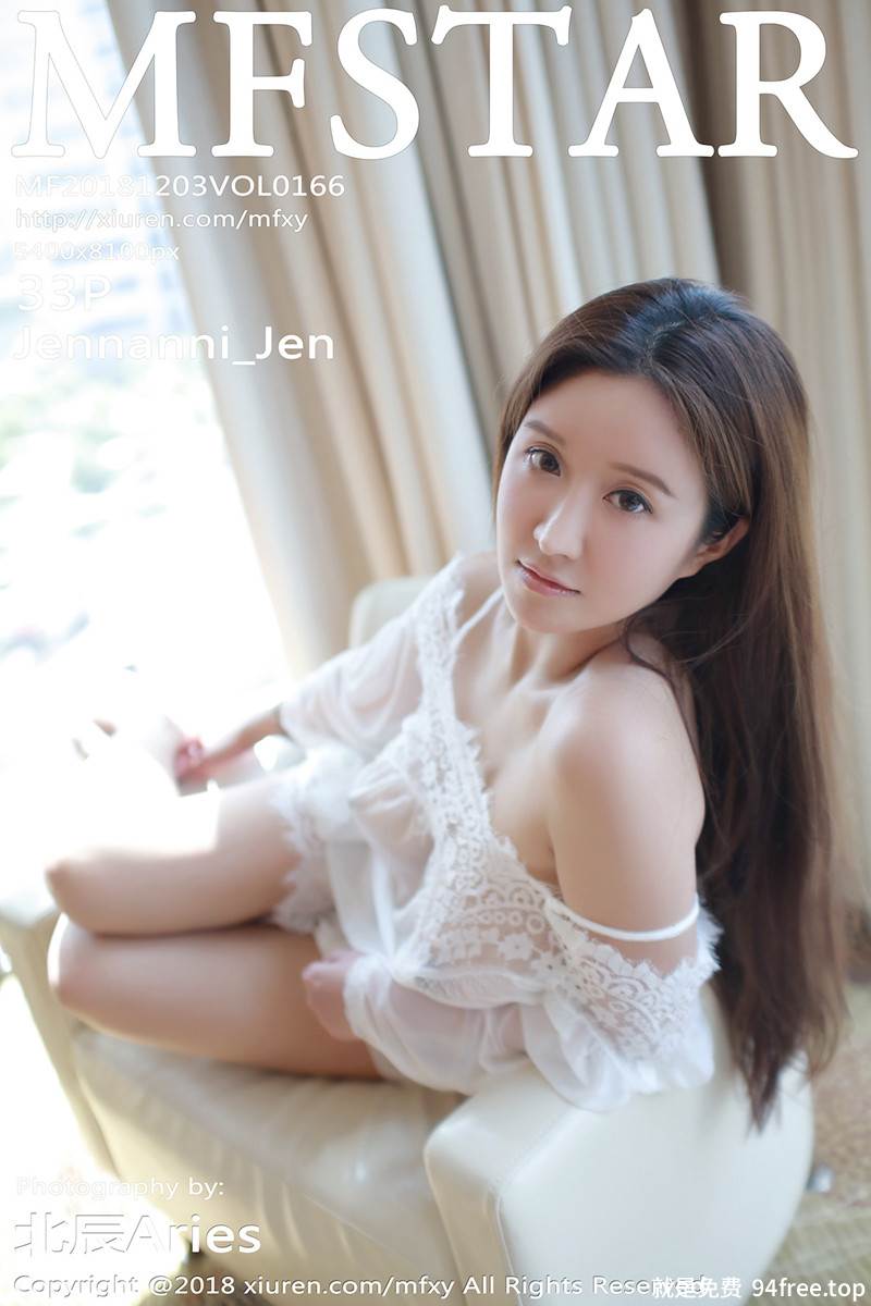 [MFStar模范学院] Vol.166 运动达人Jennanni_Jen白色蕾丝薄纱睡衣透视诱惑写真-就是免费
