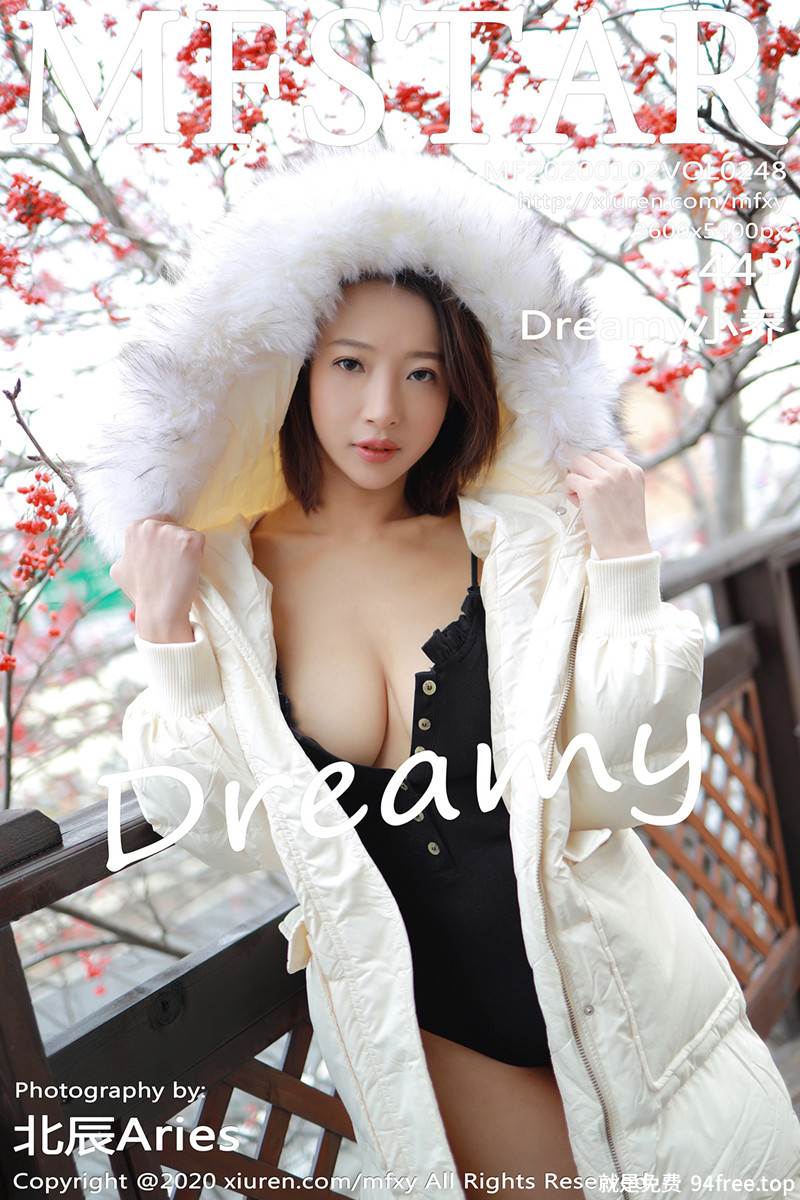 [MFStar模范学院] Vol.248 嫩模Dreamy小乔北海道旅拍室外拍摄半露酥胸诱惑写真-就是免费