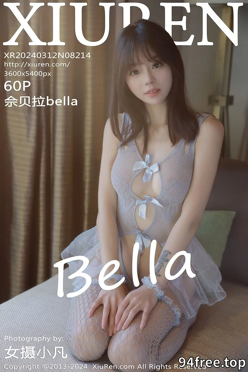 [XiuRen秀人网] No.8214 模特佘贝拉bella性感灰色薄纱情趣服饰配灰丝网袜撩人诱惑写真-就是免费