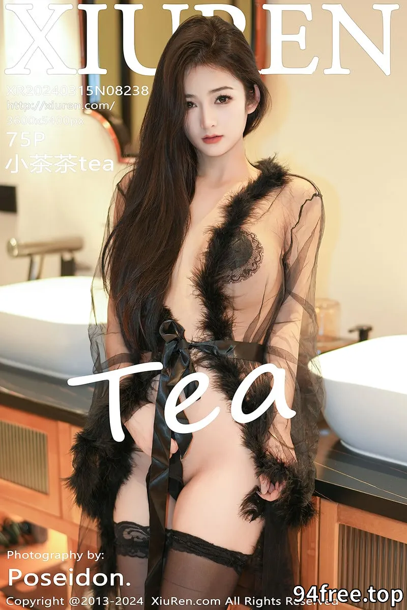 [XiuRen秀人网] No.8238 模特小茶茶tea性感黑色薄纱情趣服饰配黑丝袜秀惹火身材诱惑写真-就是免费