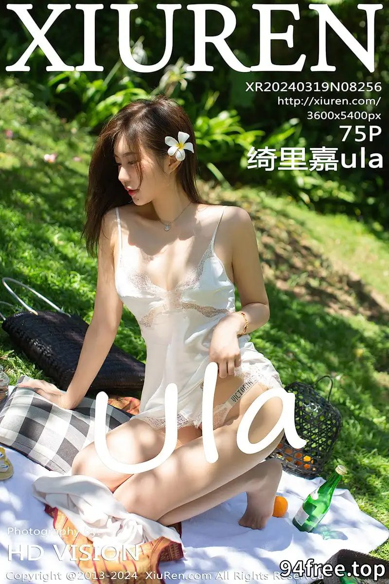 [XiuRen秀人网] No.8256 女神绮里嘉ula户外性感白色吊带裙配超薄肉丝秀惹火身材诱惑写真-就是免费