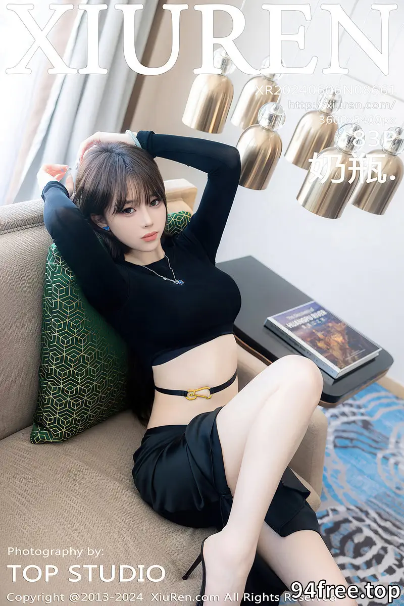 [XiuRen秀人网] No.8661 模特奶瓶性感黑色上衣配黑色长裙露粉黑内衣秀曼妙身姿诱惑写真-就是免费