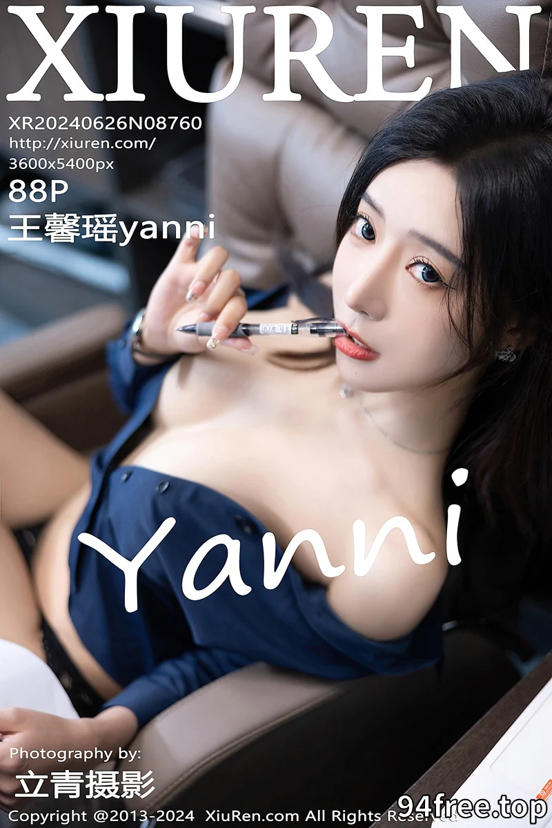 [XiuRen秀人网] No.8760 女神王馨瑶yanni性感Ol深色服饰配开档黑丝秀完美身材诱惑写真-就是免费