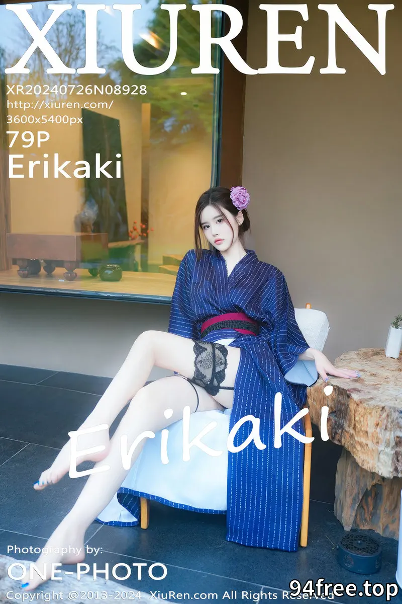 [XiuRen秀人网] NO.8928 模特Erikaki户外枷锁主题性感黑色情趣内衣秀白嫩美腿诱惑写真-就是免费