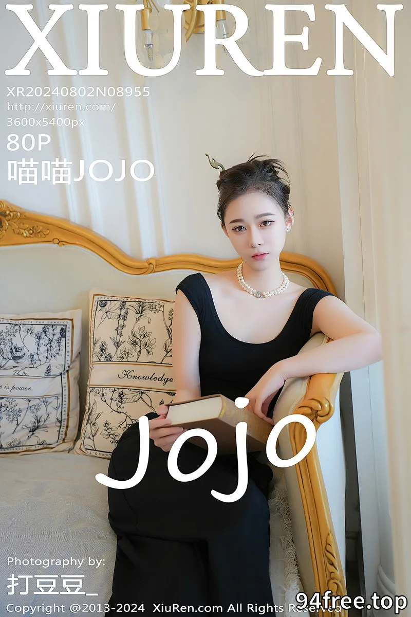 [XiuRen秀人网] NO.8955 模特喵喵JOJO黑色连衣裙露白色情趣内衣秀曼妙身姿诱惑写真-就是免费