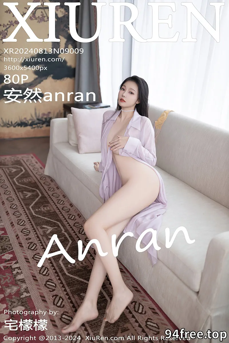 [XiuRen秀人网] NO.9009 模特安然anran性感黄色蕾丝内衣配白丝吊袜秀完美身材诱惑写真-就是免费