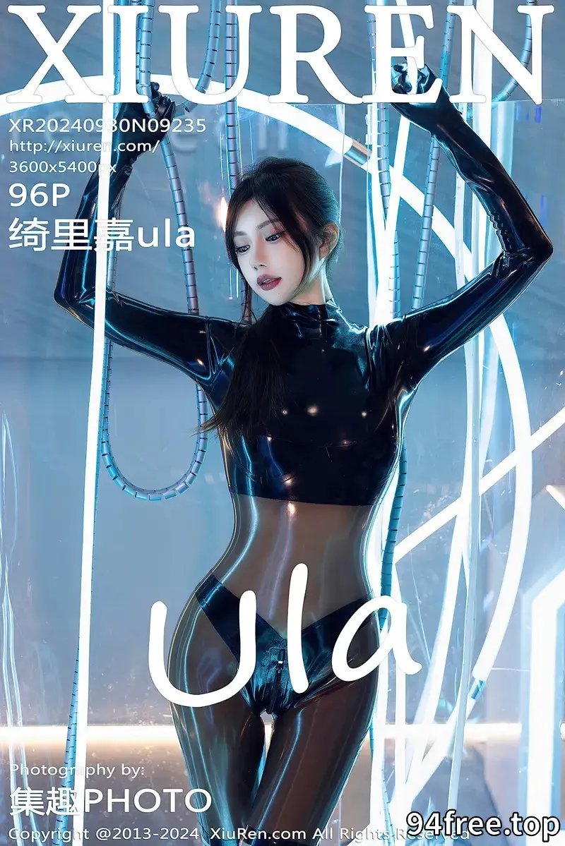 [XiuRen秀人网] NO.9235 女神绮里嘉ula性感黑色轻透套装紧身秀婀娜动人身材诱惑写真-就是免费