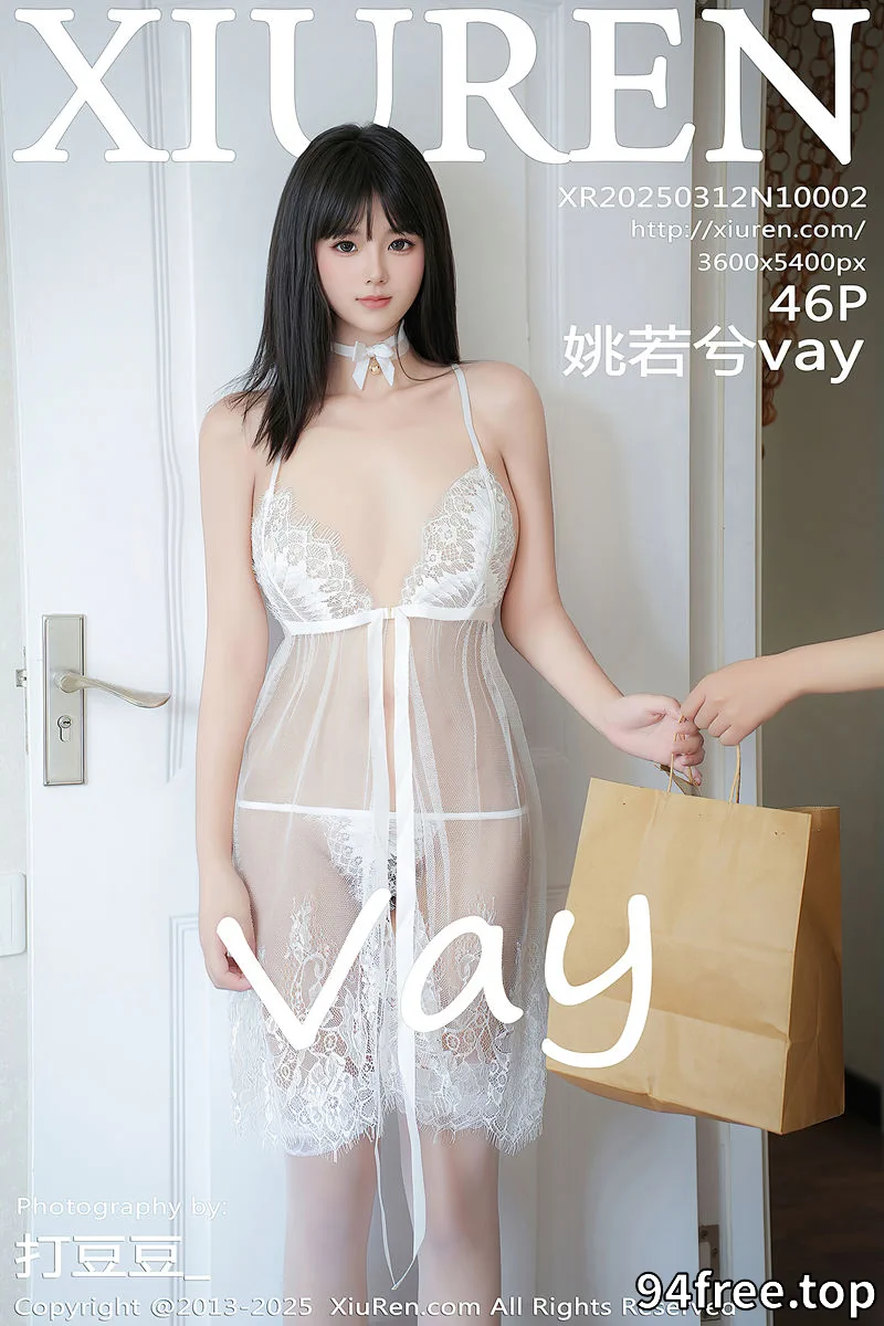 [XiuRen秀人网] NO.10002 模特姚若兮vay性感白色情趣内衣配白色丝袜秀曼妙身姿诱惑写真-就是免费