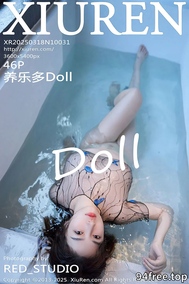 [XiuRen秀人网] NO.10031 模特养乐多Doll性感黑色内衣+豹纹吊带裙秀完美身材诱惑写真-就是免费