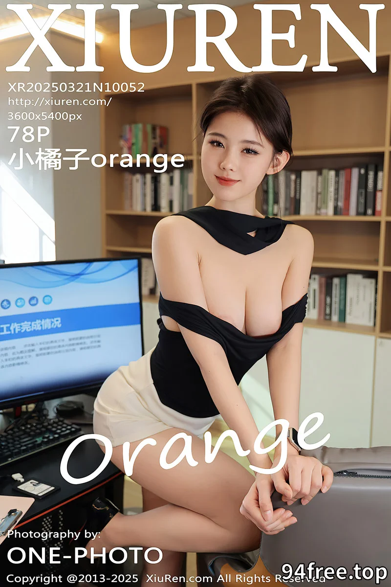 [XiuRen秀人网] NO.10052 模特小橘子orange性感黑白职业装配超薄肉丝秀曼妙身姿诱惑写真-就是免费